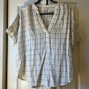 Short Sleeve Blouse | Size XL